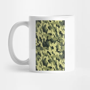 Camouflage khaki army men green pattern Mug